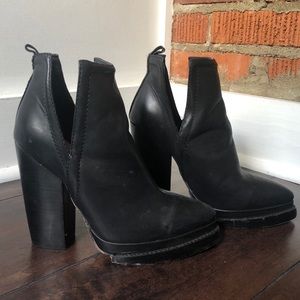 Jeffrey Campbell leather booties